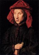 Jan Van Eyck Portrait of Giovanni Arnolfini painting